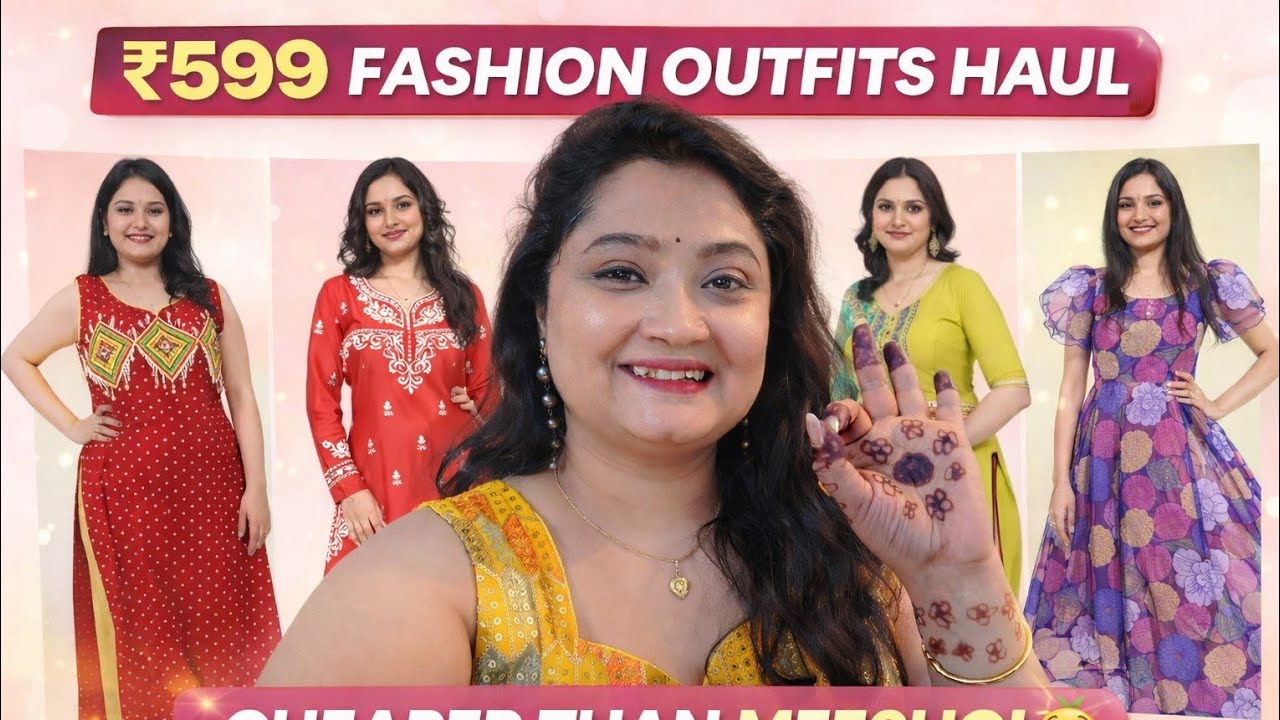 Meesho Mega Sale Live | Beautiful Summer Kurti Under ₹100 😱