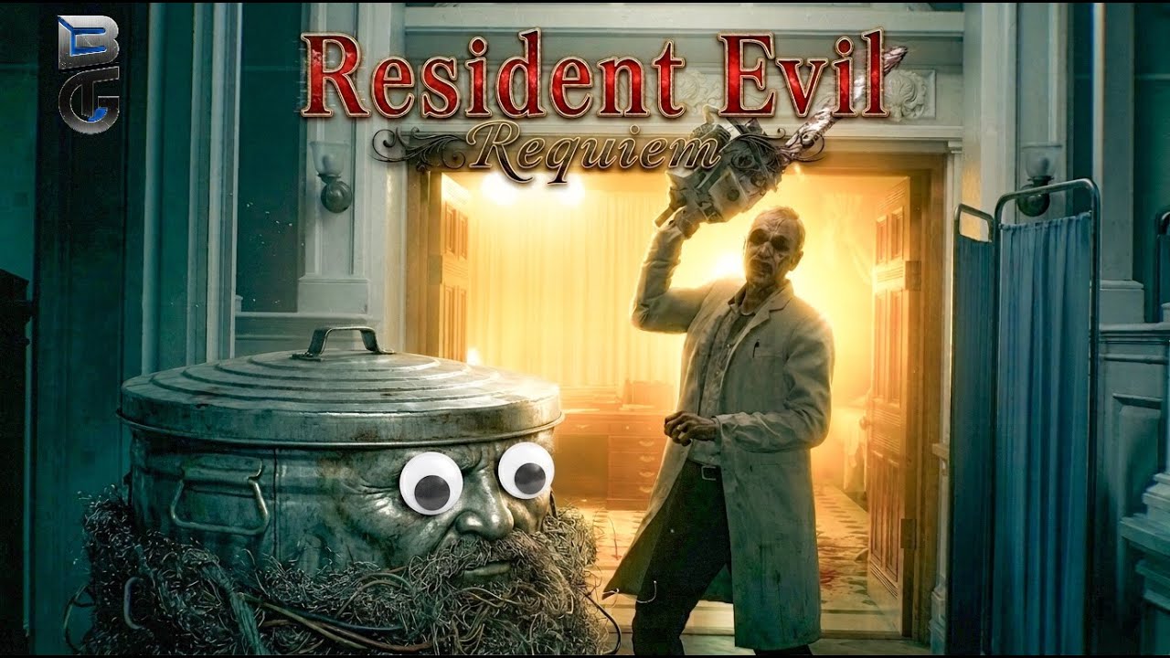 RESIDENT EVIL REQUIEM: First Playthrough & TRASHCAN Chaos! 🔦 🧟‍♂️