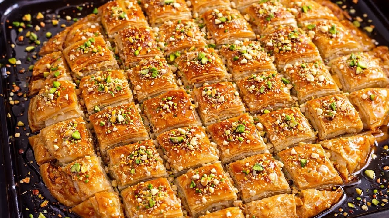 खस्ता-मखमली बकलावा 🥮 | घर पर बना रिच ड्राईफ्रूट स्वीट जो देखते ही मन ललचा दे