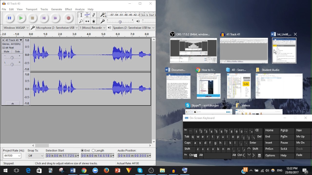 How to use Audacity to practice pronunciation and listening