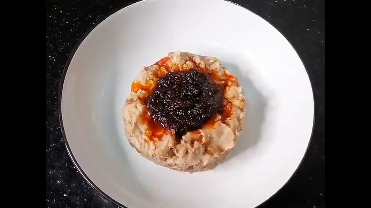 AGOYIN BEANS AND SAUCE RECIPE