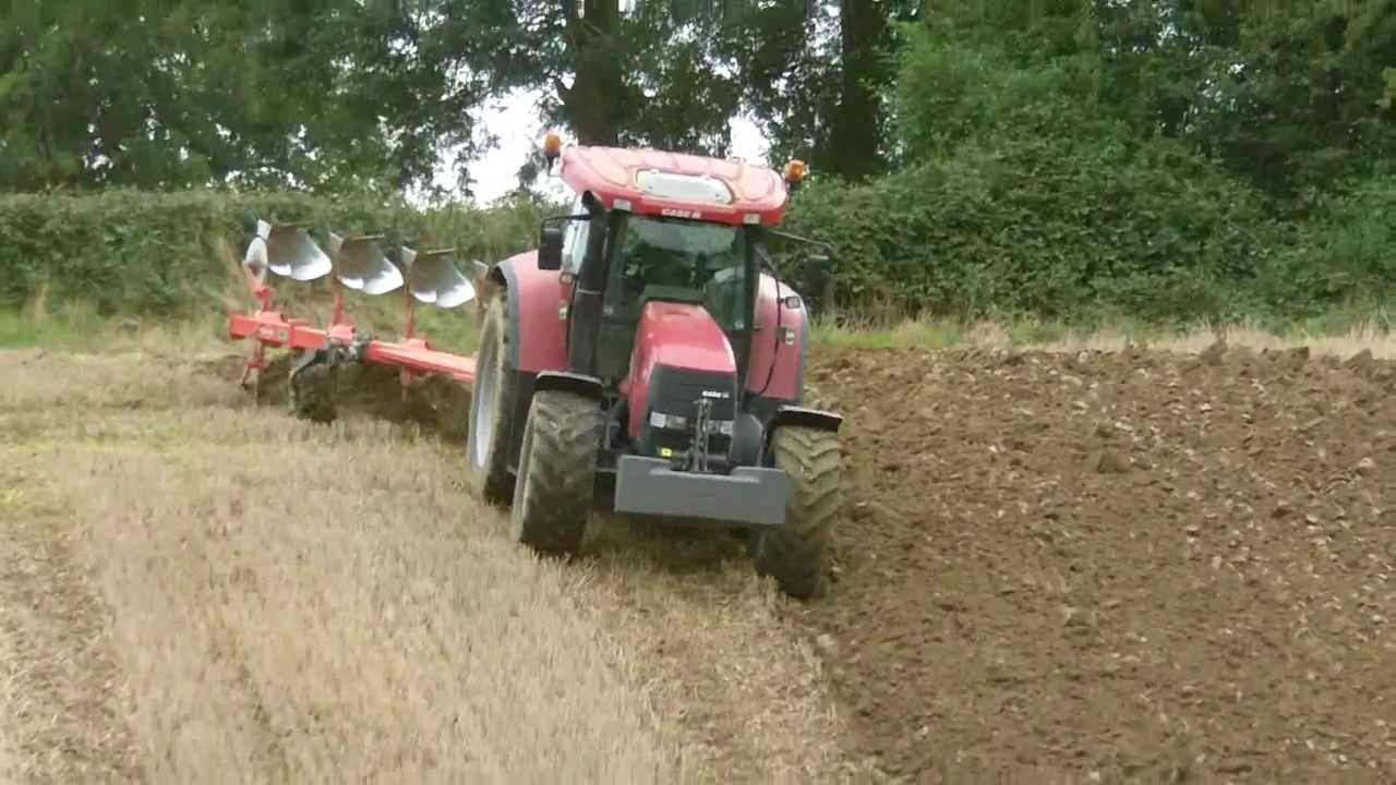 Ploughing on a bit of steep!