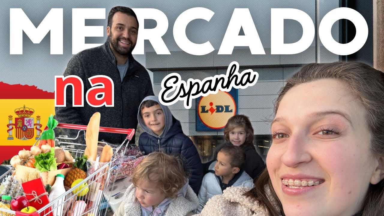 COMPRAS NO SUPERMERCADO DA ESPANHA - valores supermercado na Espanha 2025 🇪🇸