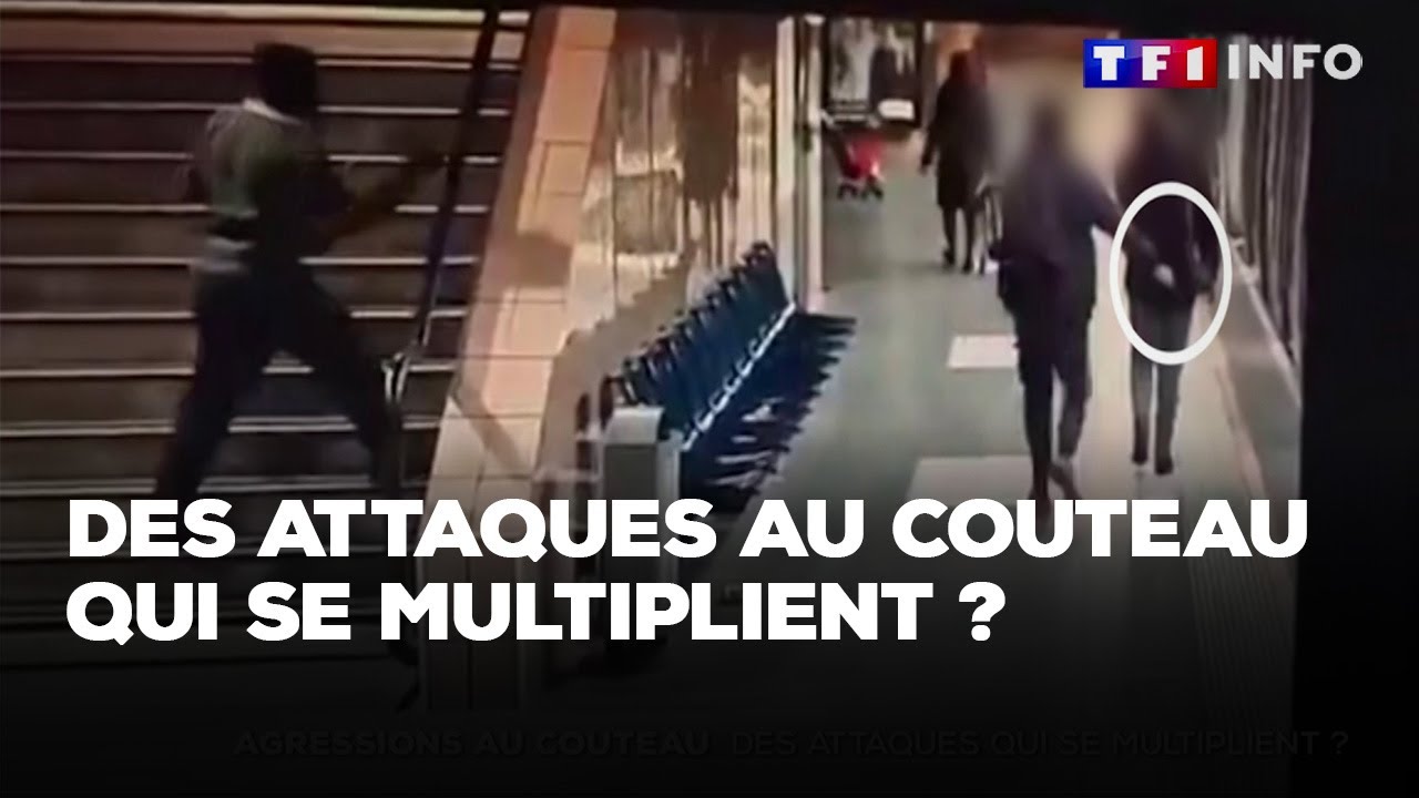 Agressions au couteau : des attaques qui se multiplient ?｜TF1 INFO