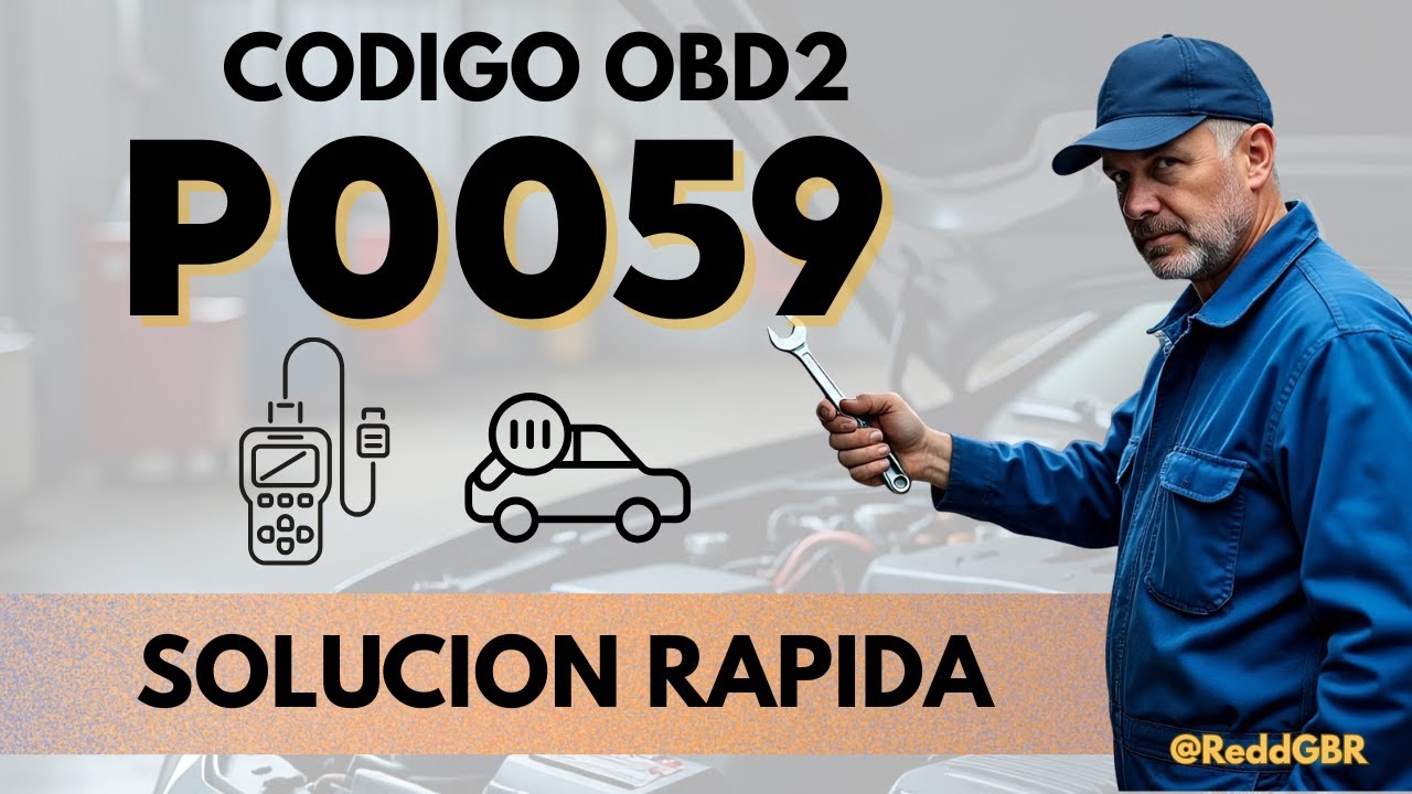 C&oacute;digo P0059 🚨 Sensor O2 Calentador &ndash; Rango/Desempe&ntilde;o Banco 2 Sensor 1