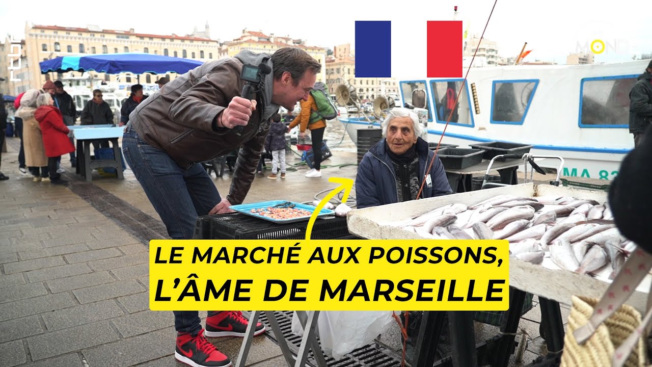Le marché aux poissons du Vieux-Port de Marseille, l'âme des passionnés – Un Monde à part