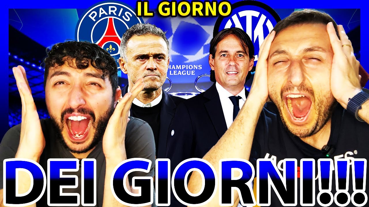 🏆 PSG-INTER: PREPARATEVI ALLA FINALE DI CHAMPIONS PIÙ BELLA DELLA STORIA‼️😱