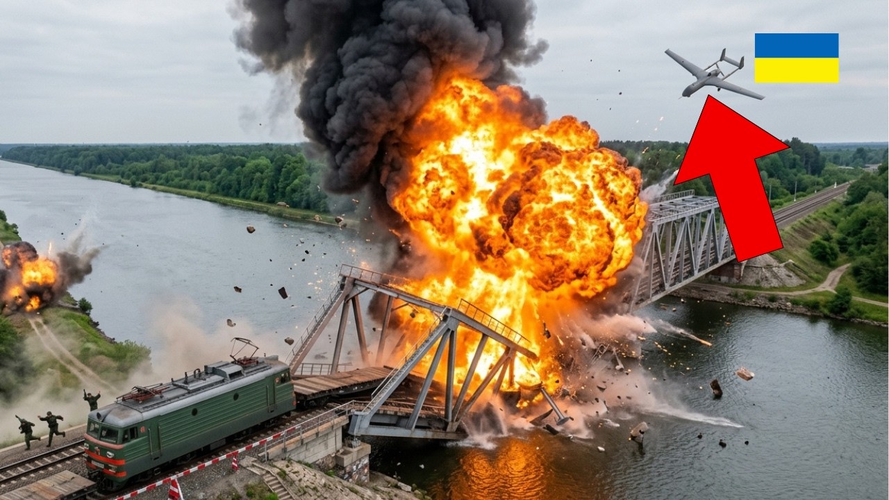 Ukraine Waited for Russia's Train to Clear the Crimea Bridge &mdash; Then Blew the Span