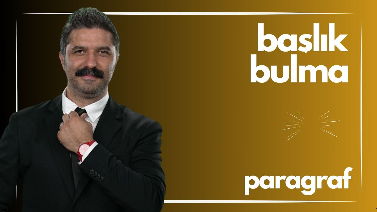 Başlık Bulma | TAKTİK