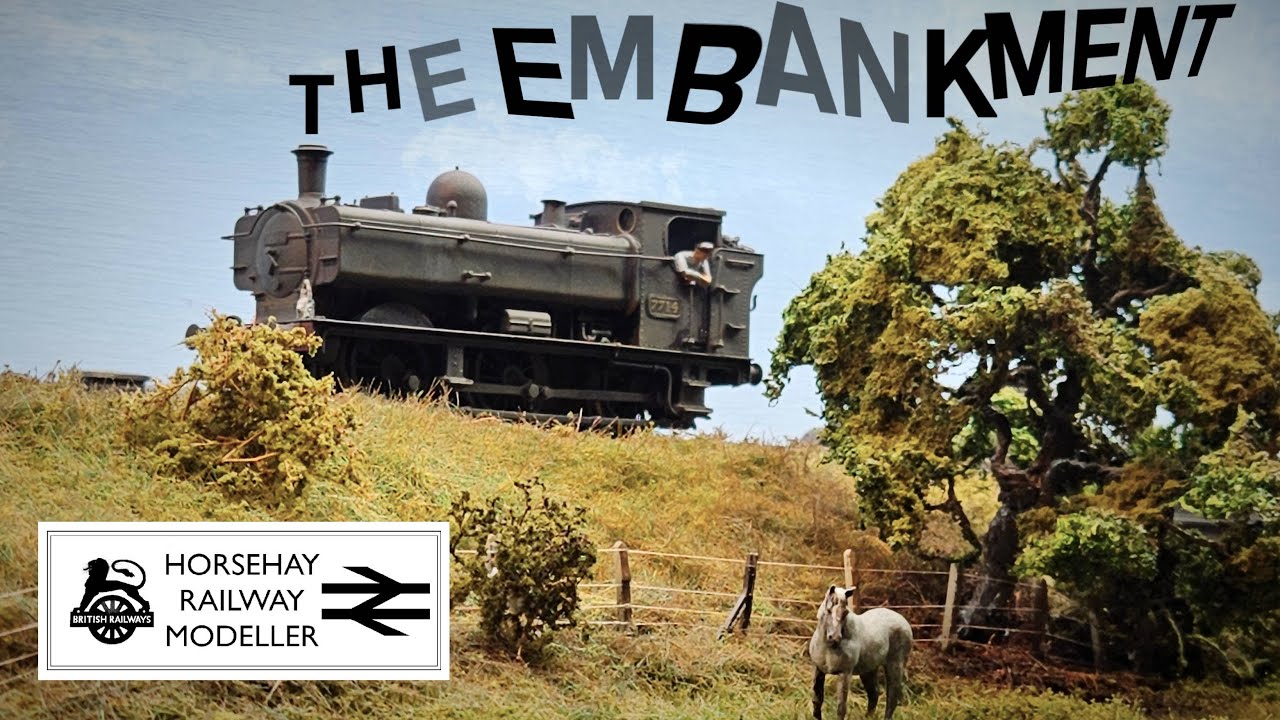 #8 - Model Railway Layout Update - Building Embankment Scenery