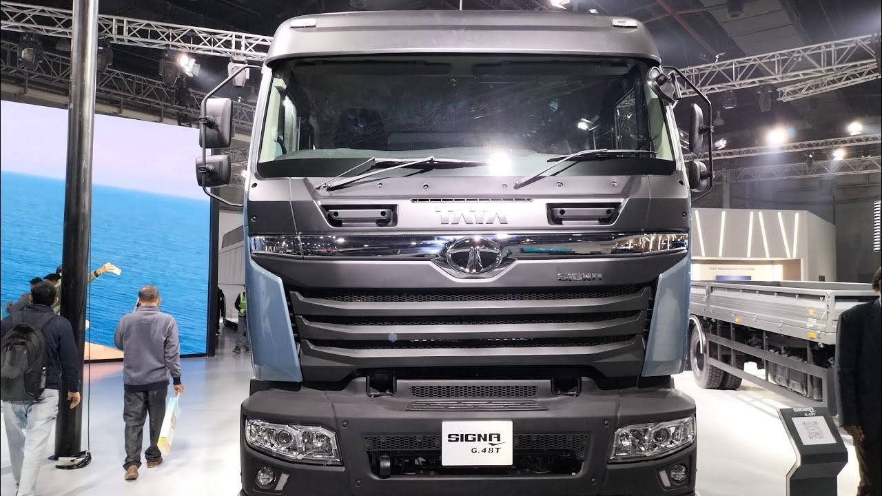 Tata Sigma G.48T 6.7 L CNG Truck Unveiled @ 2023 Auto Expo - Walkaround | Full Exterior Interior