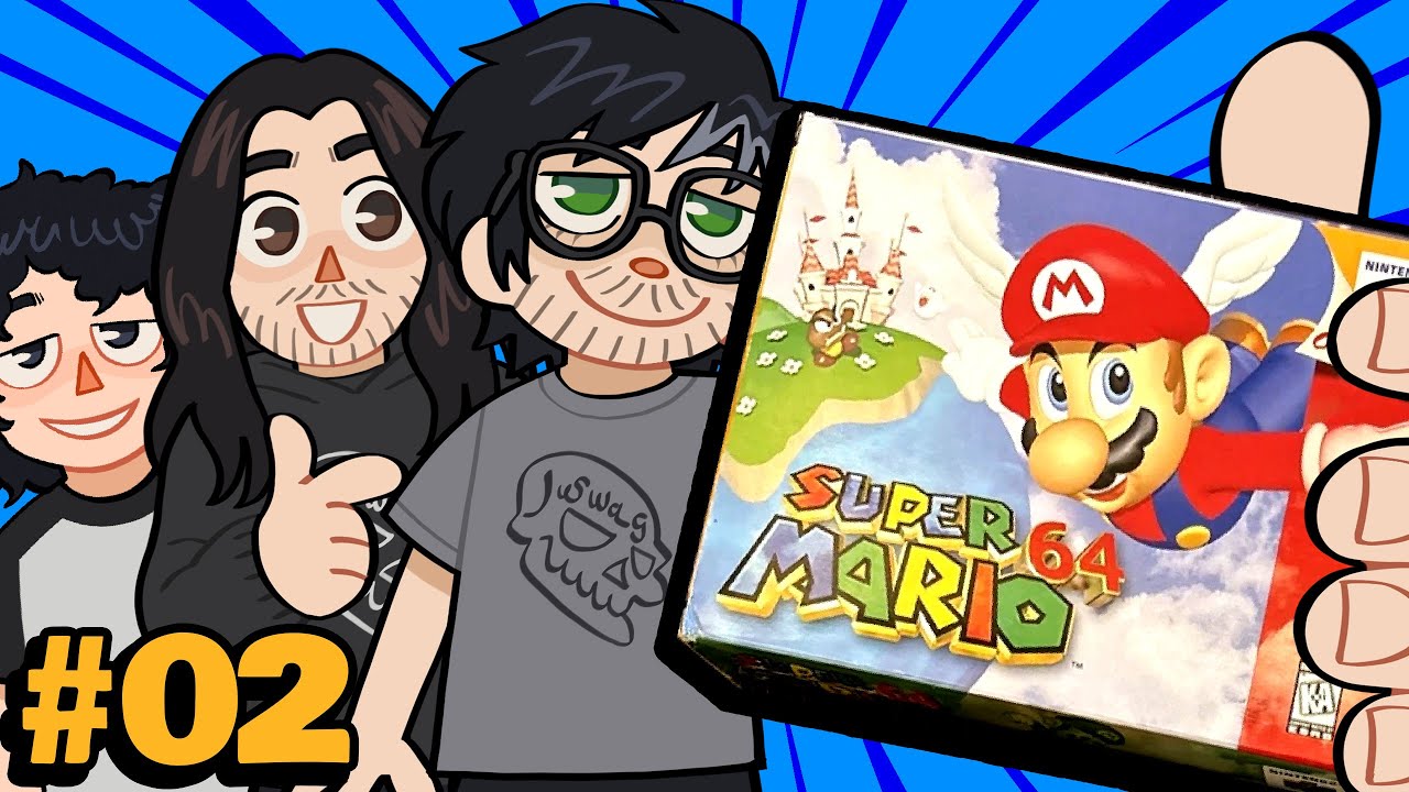 o Zé bugou a estrela ft Biffe - Super Mario 64 (CO-OP) #2