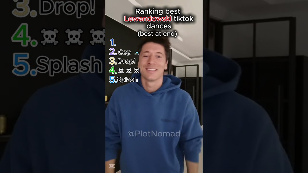 Ranking best  Lewandowski Dances on tiktok! #shorts