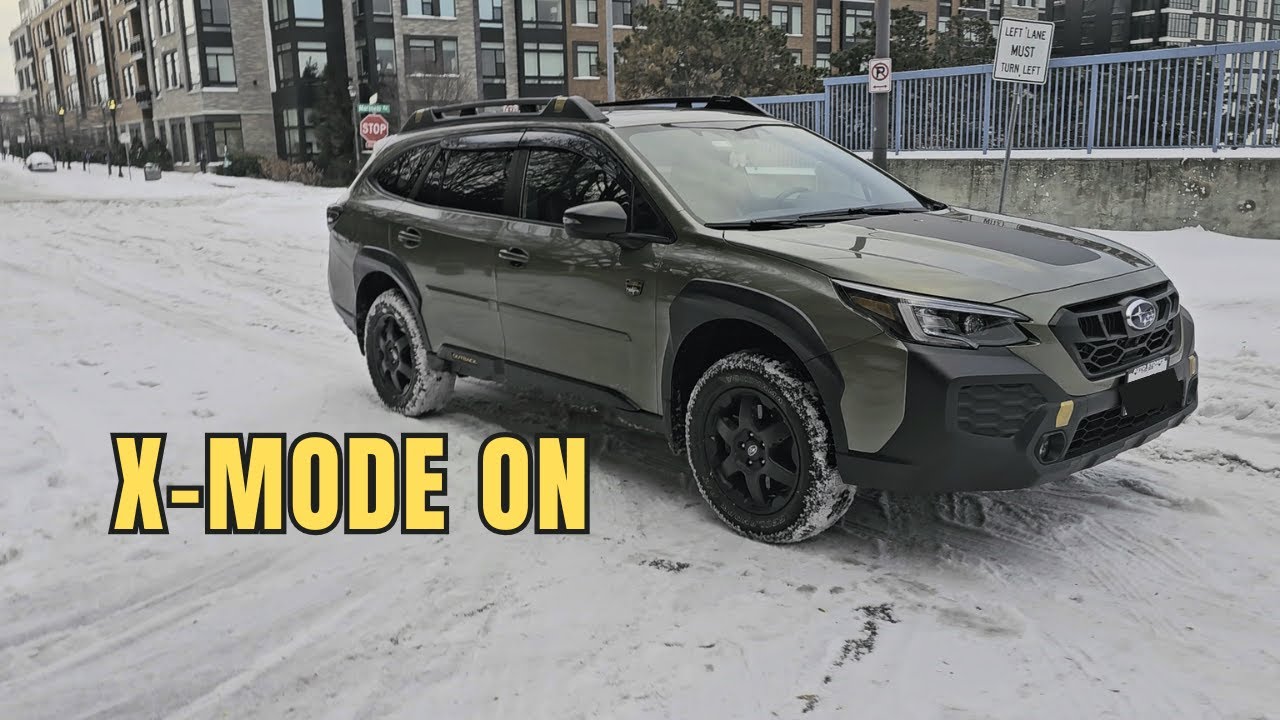 Post-Snowstorm Drive in Maryland | Subaru Outback Wilderness X-Mode