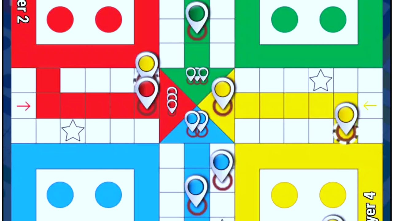 Ludo game play 4 players | Ludo king game 4 player | Ludo gameplay | Ludo | Ludo king