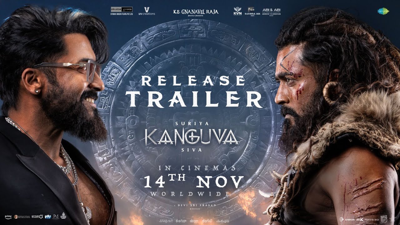 Kanguva (Malayalam) - Release Trailer | Suriya | Bobby Deol | Siva | Devi Sri Prasad | Studio Green