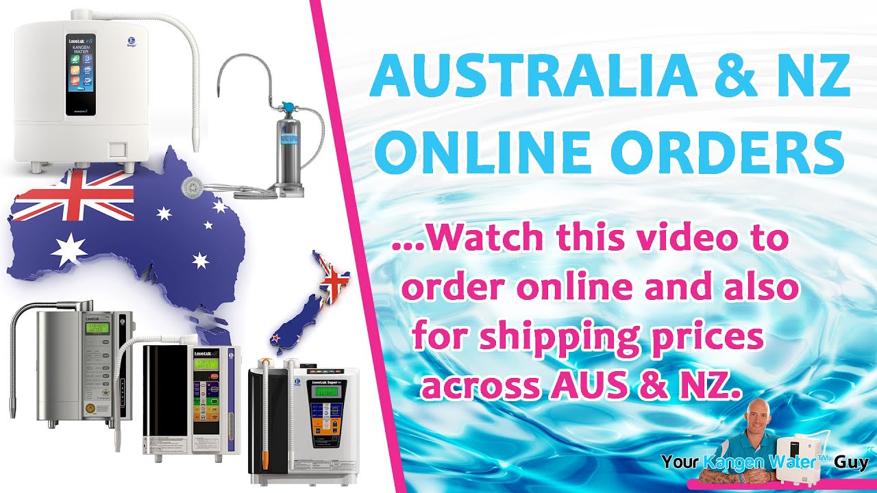 Enagic&reg; Australia & New Zealand Website Order