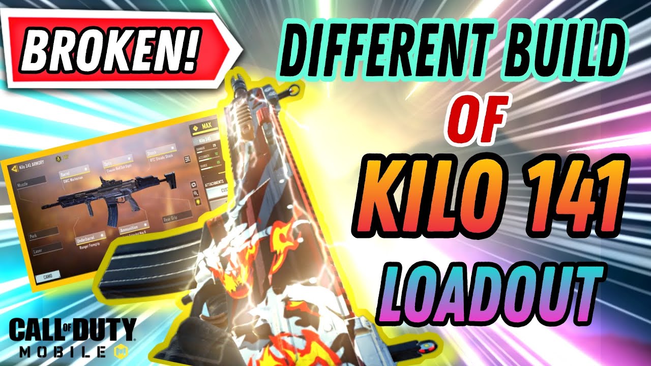 OVERPOWERED kilo 141 GUNSMITH in SEASON 5 | Battle Royale | COD MOBILE | Best Kilo 141 loadout CODM