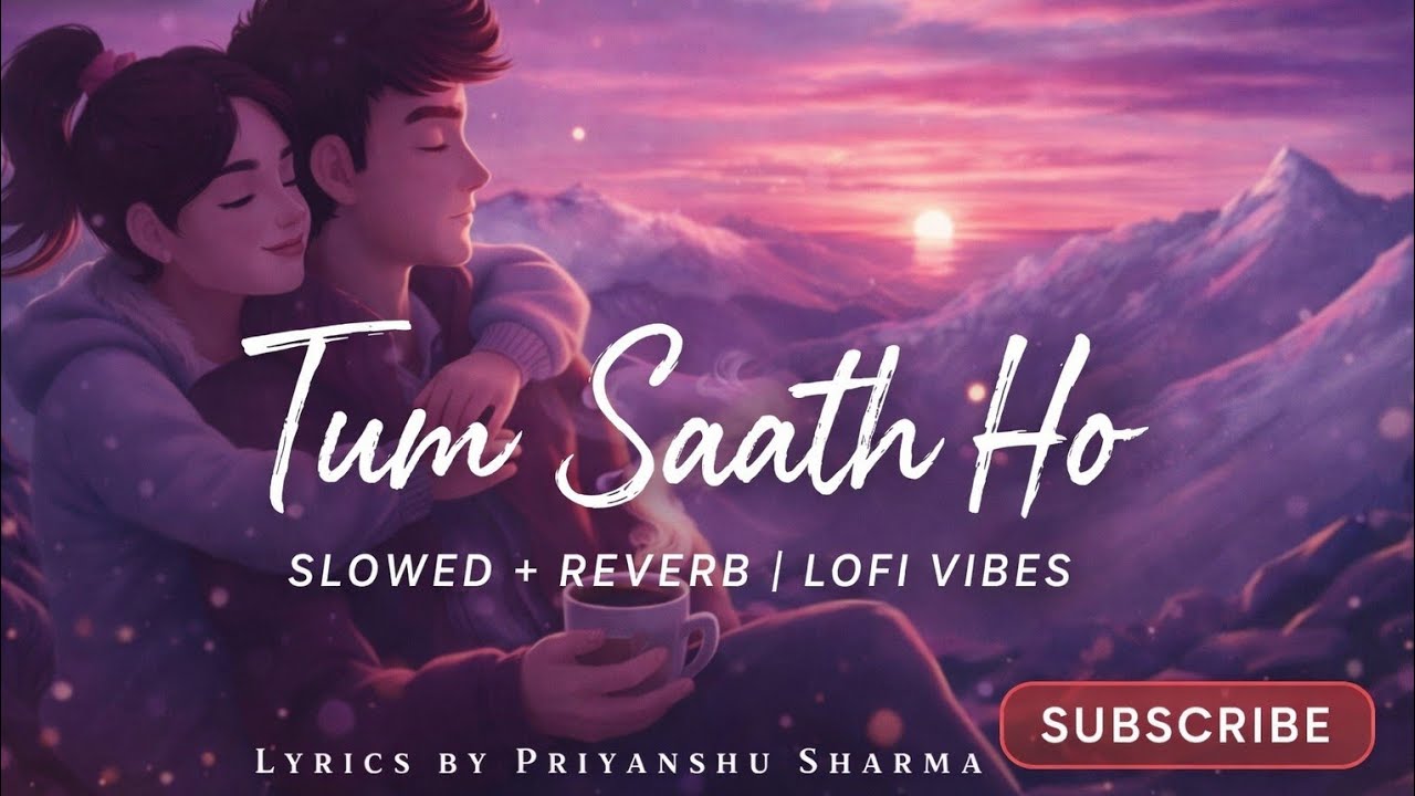 Tum Saath Ho💖 (Slowed + Reverb) | Lofi Vibes | ❤️Romantic Hindi Song | Lyrics