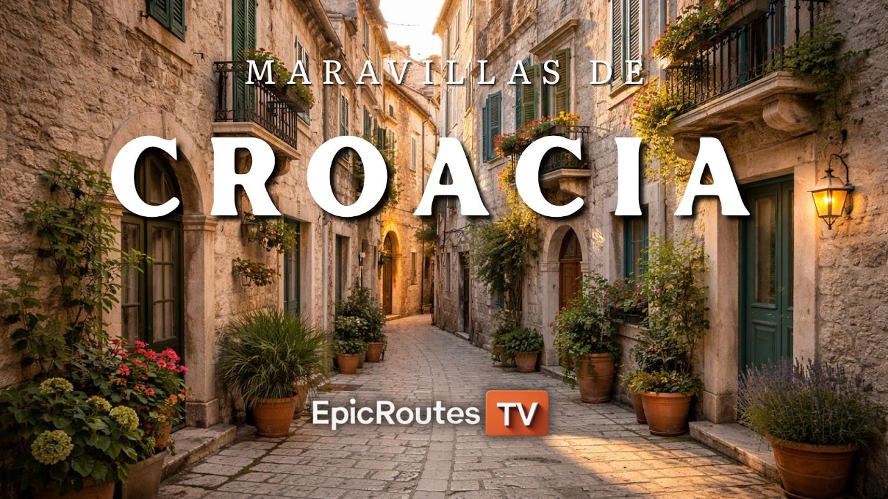 Maravillas de Croacia | Los lugares más mágicos para visitar en Croacia | Video de viaje en 4K