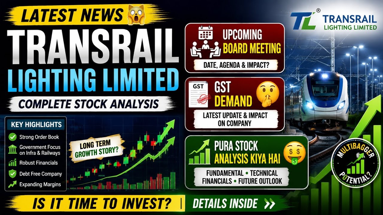 Transrail Lighting Share Ready For Blast? Full Fundamental Analysis | Transrail Lighting Share News