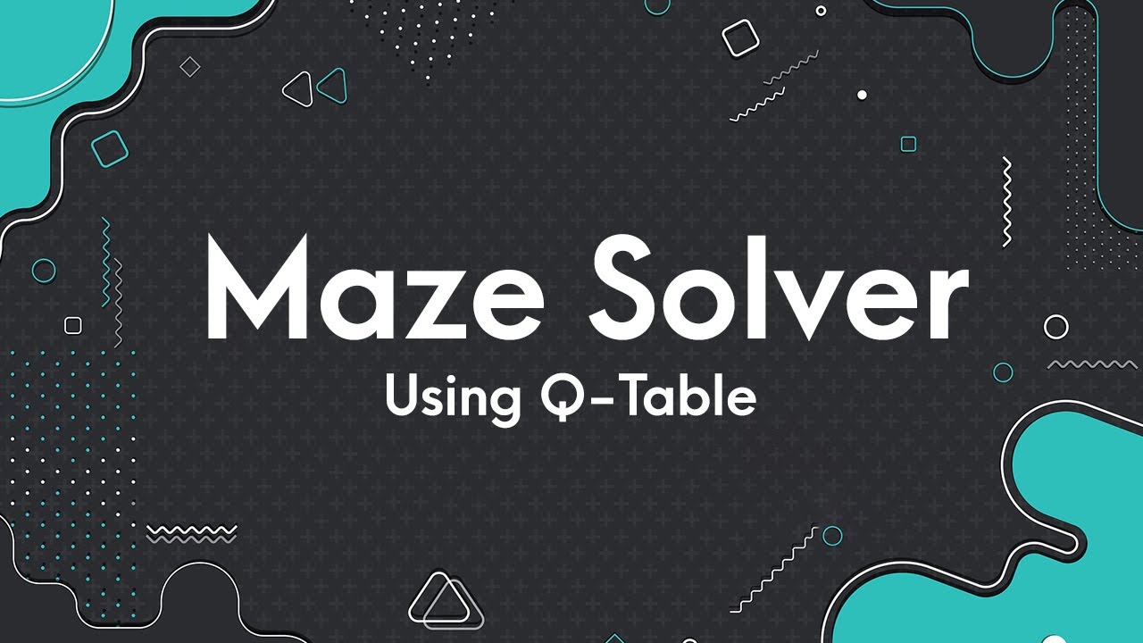 Simple Maze Solver Robot | Reinforcement Learning | Q-Learning | Python
