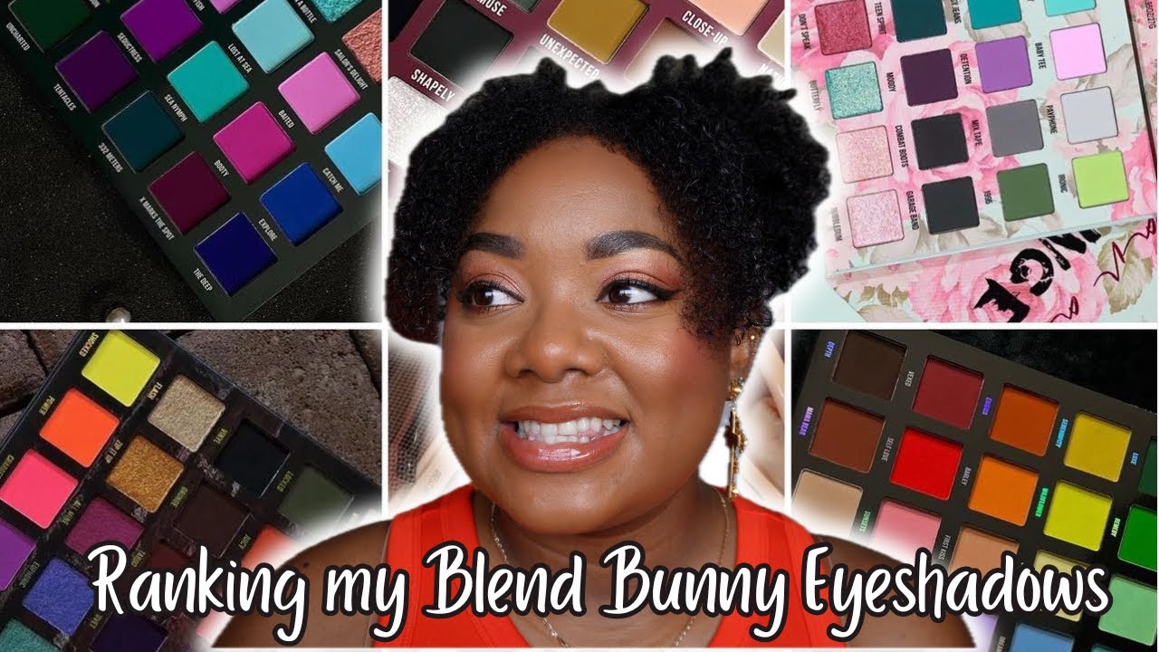 RANKING BLEND BUNNY COSMETICS EYESHADOW PALETTES!