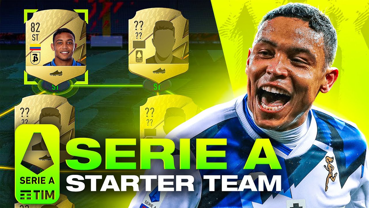 50K SERIE A STARTER TEAM! 🤩 - FIFA 22 Ultimate Team