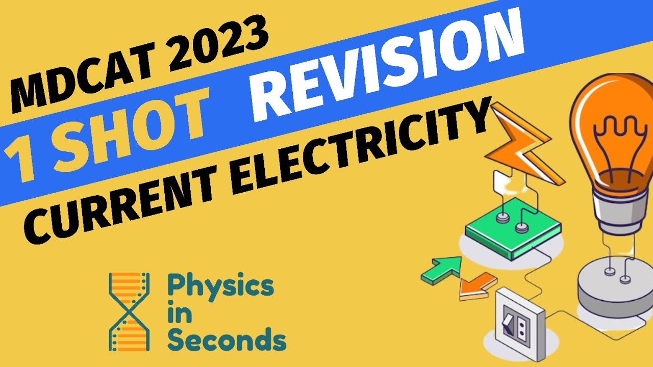 #MDCAT Physics Current Electricity - 1 Shot Revision