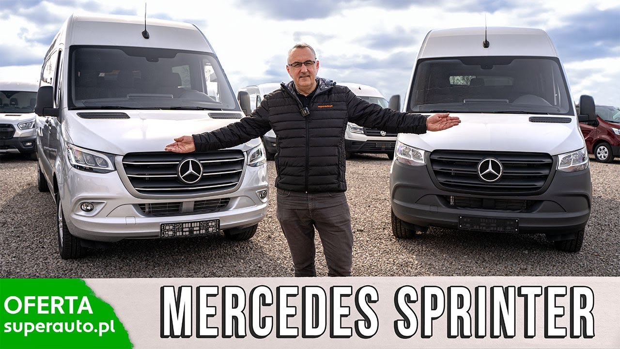 Nowy Mercedes Sprinter Brygadówka 2023 | Samochody Dostawcze Superauto.pl
