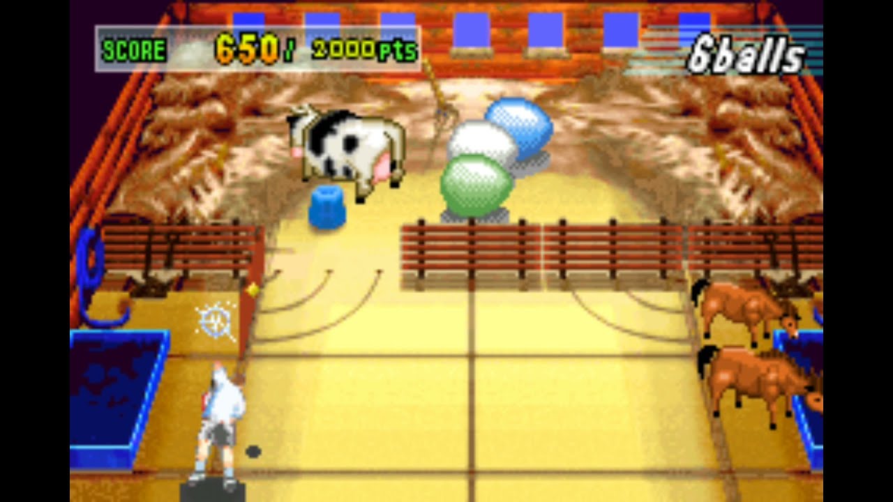 Virtua Tennis GBA - World Tour mini games!