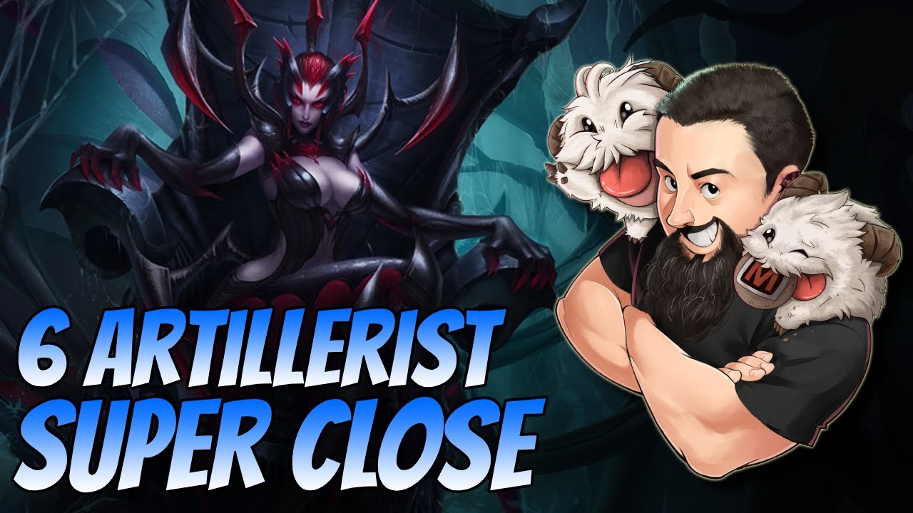 6 Artillerist SUPER CLOSE Game! | TFT Into the Arcane | Teamfight Tactics