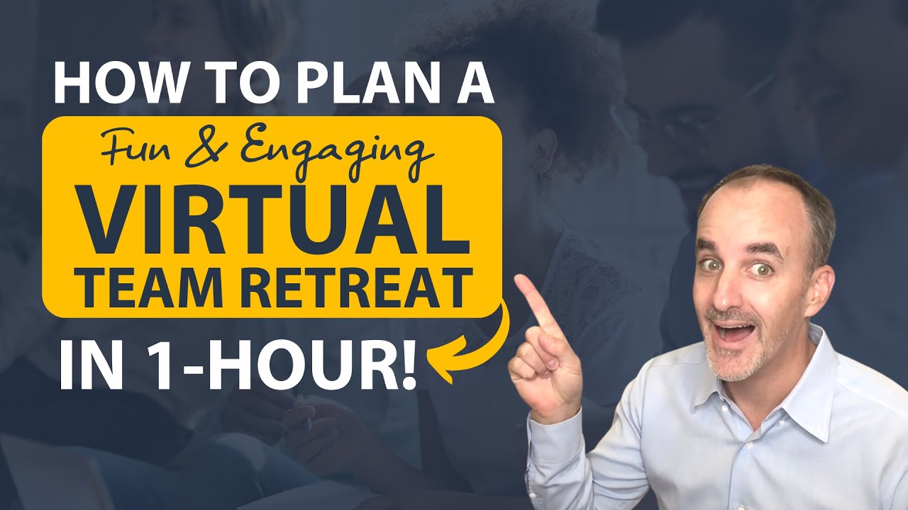 How to Organize a Virtual Team Retreat #virtualevent #virtualteambuilding