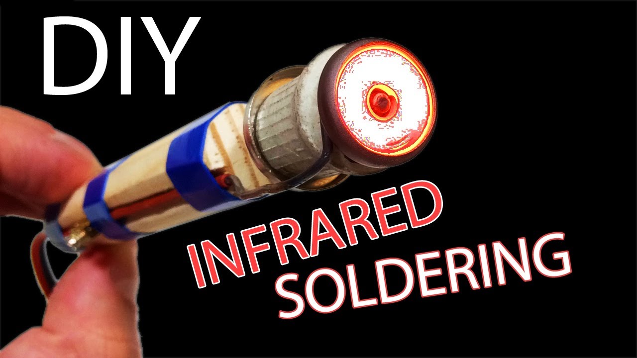 DIY Infrared Soldering Iron from a Car Lighter 🔥 | Easy & Cheap Project