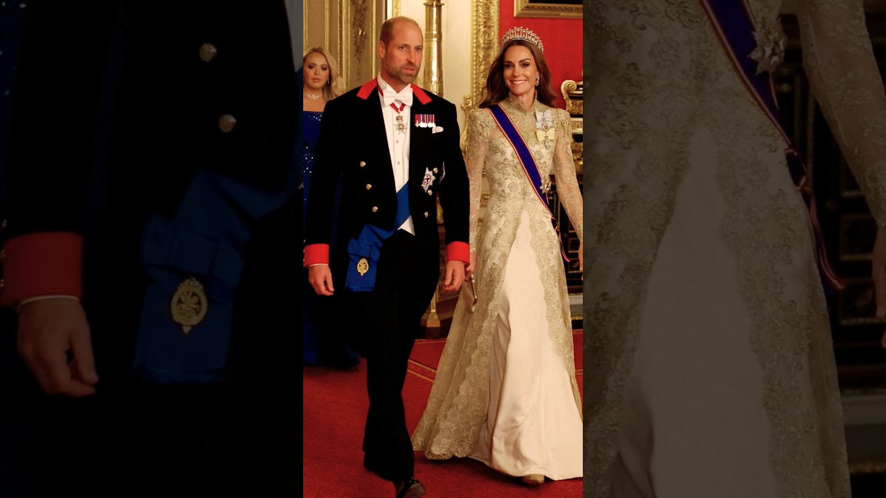 Princess Catherine at the 2025 American State Banquet