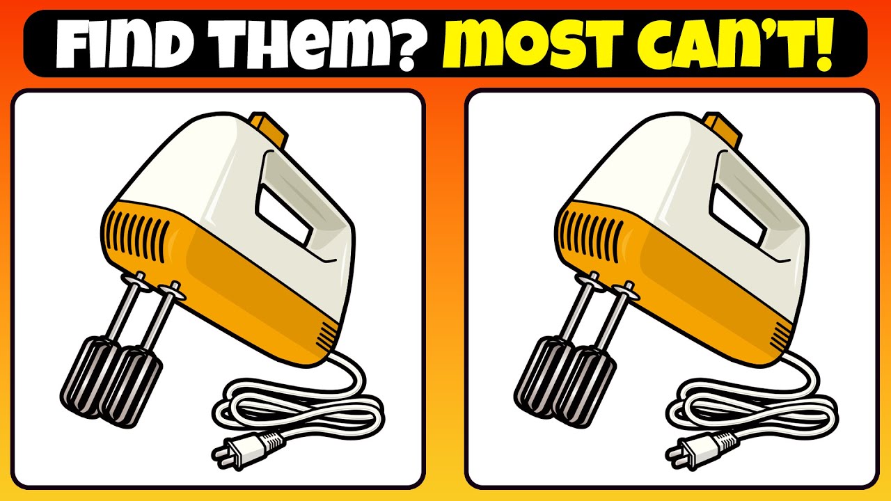 What’s Different? 5 Puzzles (A Bit Tricky) | Find 3 Differences 💥