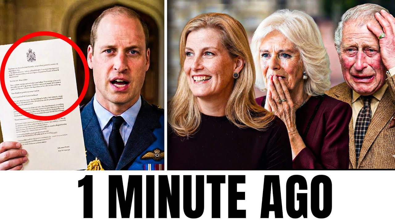Buckingham Palace Trembles Prince William Approved Title Change For Duchess Sophie's Children!