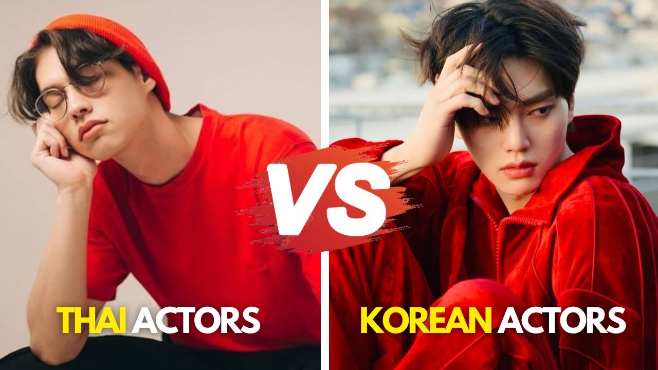 Top 10 Handsome Korean VS. Thai Actors 🔥2024