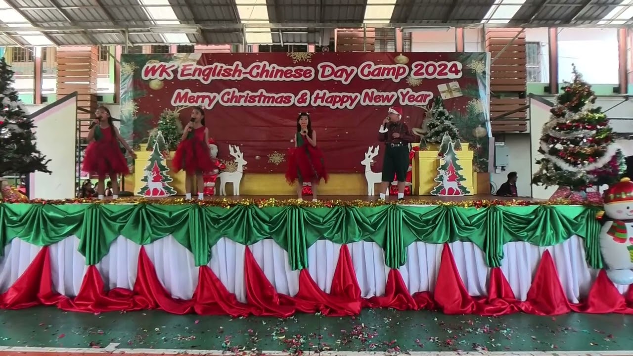 การแสดงในงาน Christmast โรงเรียนวิชากร ชั้น ประถมศึกษาปีที่ 3 ปีการศึกษา 2567