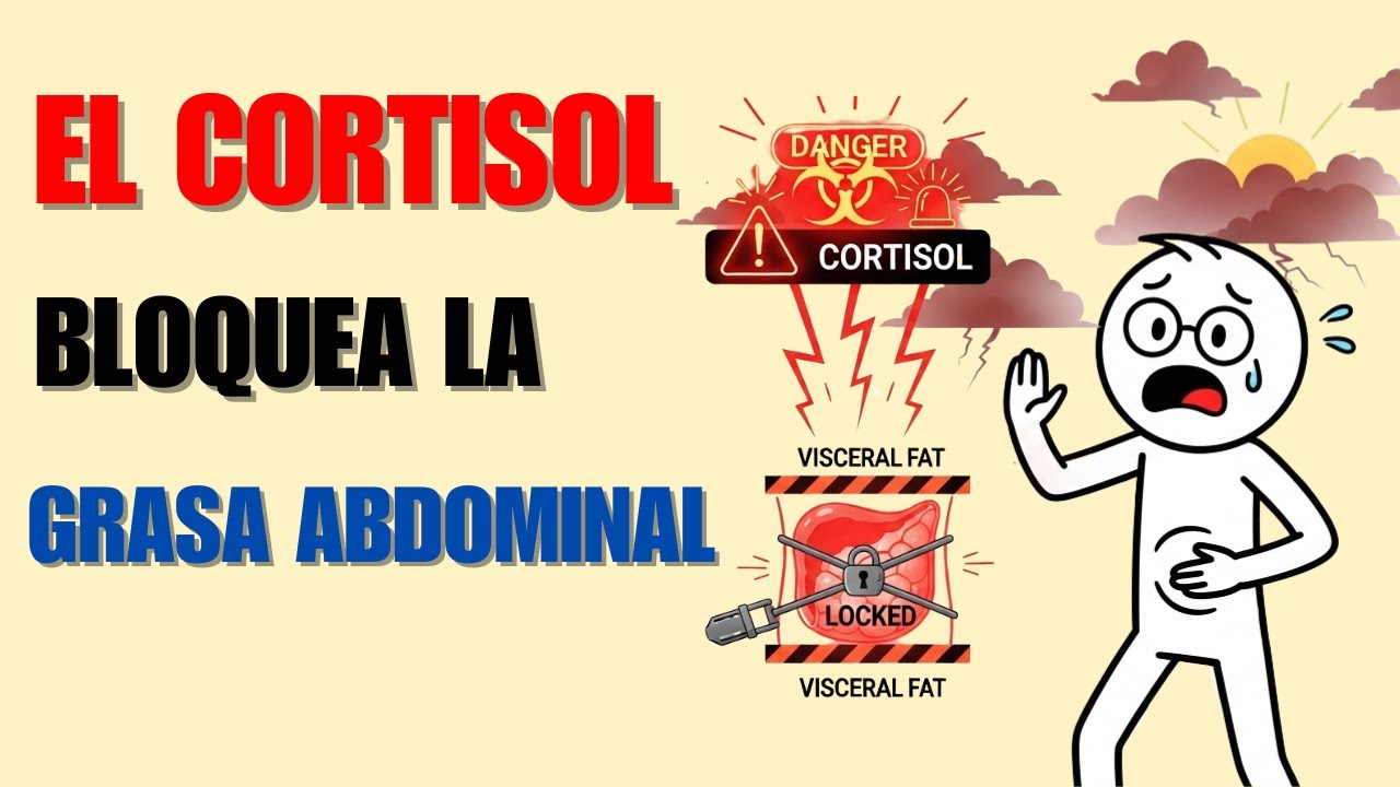 Reduce tus niveles de cortisol para obligar a tu cuerpo a quemar grasa visceral (rutina matutina)