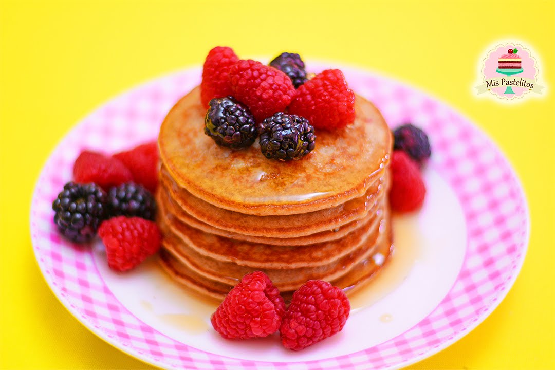 LOS HOT CAKES MÁS SALUDABLES DEL MUNDO | MIS PASTELITOS