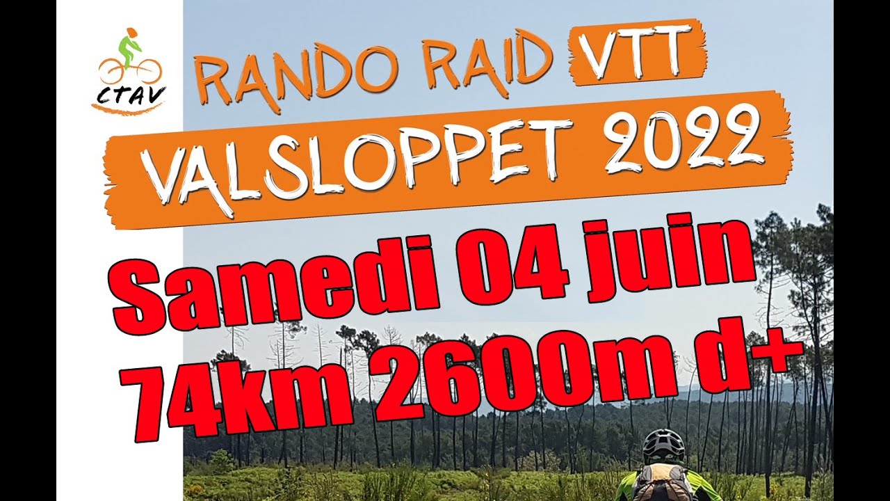 Valsloppet 2022- Samedi 04 juin, 74km (Ardeche)
