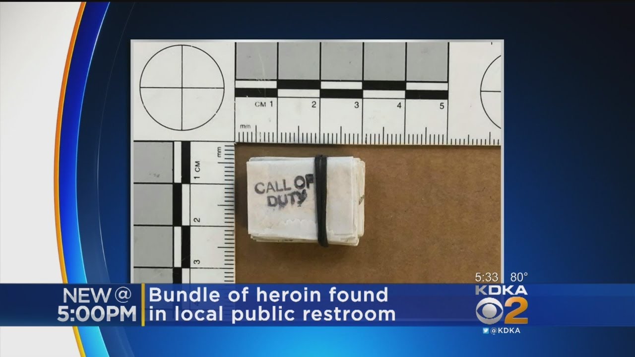 Police: Bundle Of Heroin Stamped 'Call Of Duty' Found In Rite Aid Bathroom