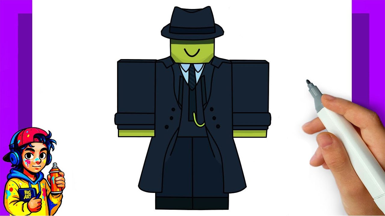 How to Draw | MAFIOSO | Forsaken | step by step