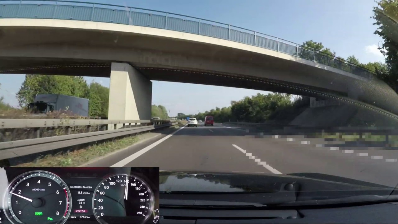 Lexus GS450h Beschleunigung und Fahrt #2