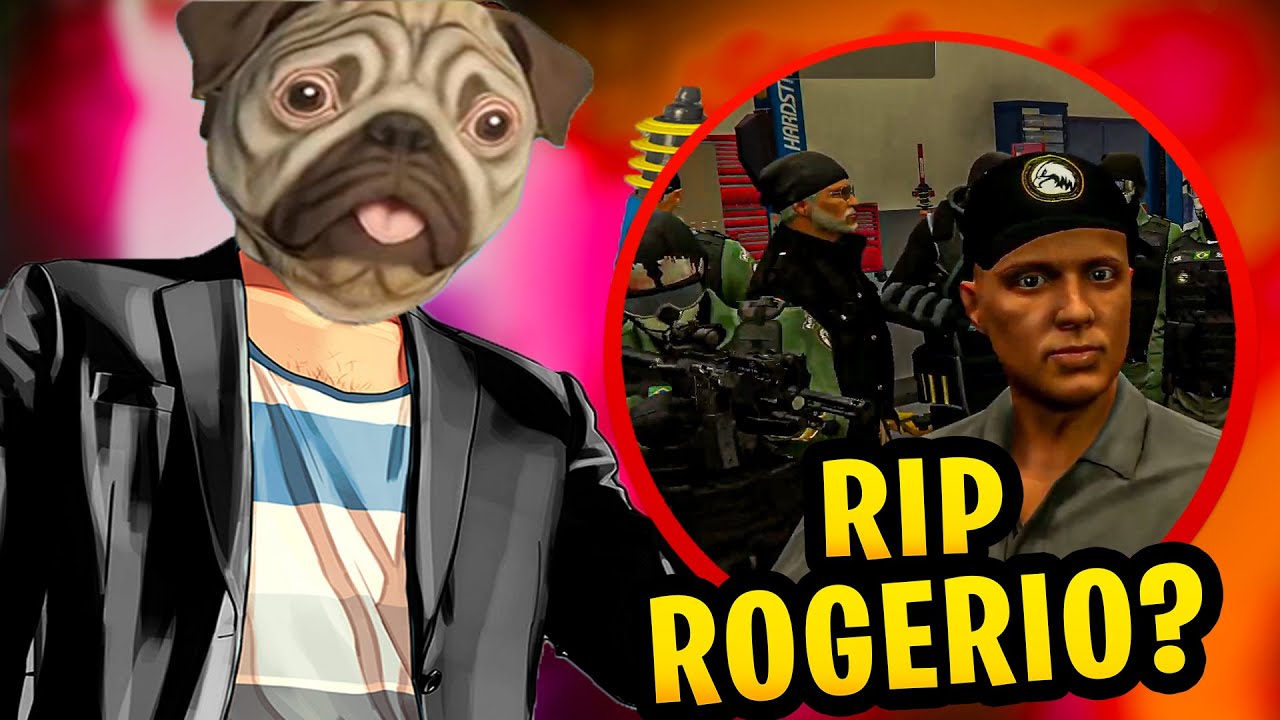 O ROGÉRIO QUASE MORREU NESSA BRINCADEIRA! - GTA V ROLEPLAY CIDADE ALTA RP