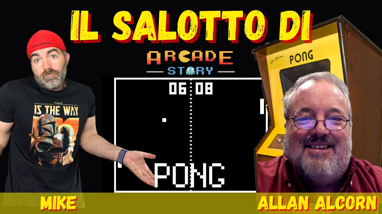 Allan Alcorn (sviluppatore Atari Pong) ospite del salotto di Arcadestory  (Ita - Eng)