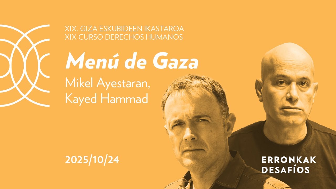 Menú de Gaza; Mikel Ayestaran, Kayed Hammad