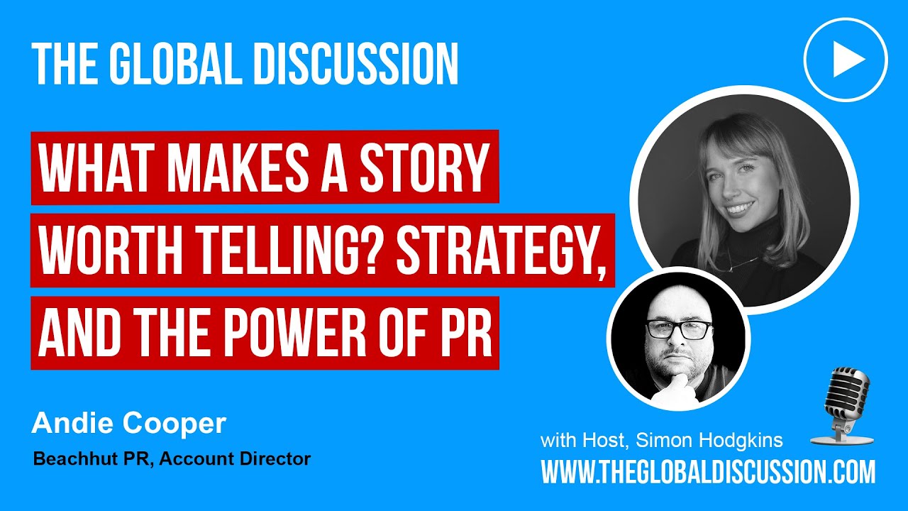 What Makes a Story Worth Telling? Speed, Strategy, and the Power of PR with Andie Cooper -  Ep 257