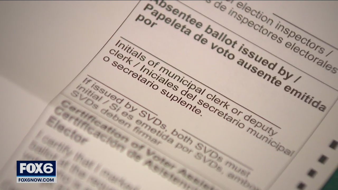 Absentee ballot error in Milwaukee, early voting begins | FOX6 News Milwaukee